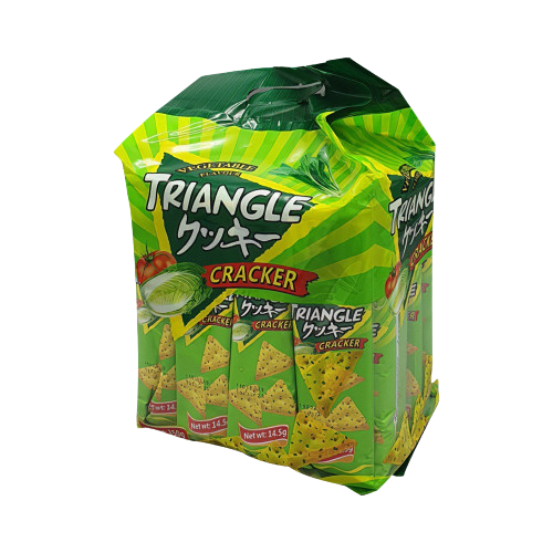 بسكويت كراكر مثلثات بالخضار دربن ( 24*14.5 جرام)