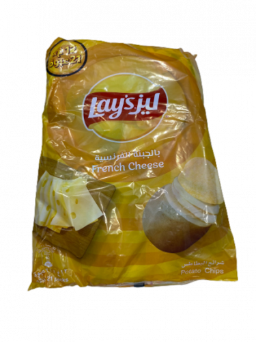بطاطس ليز بالجبنة الفرنسية 21 عبوة * 12 غرام