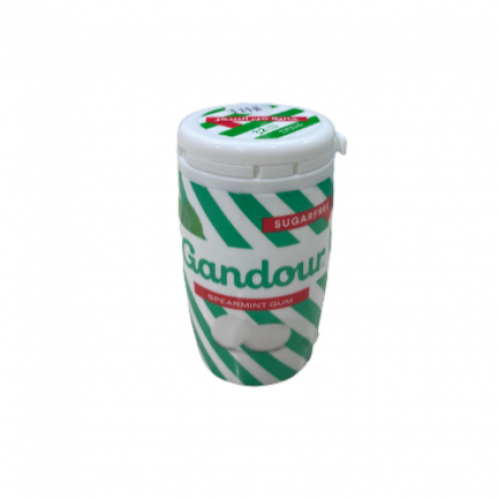 علك غندور نعناع اخضر خالي من السكر 32 حبة