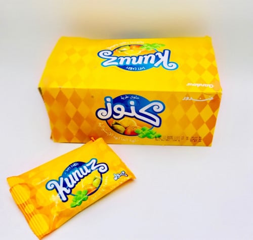 حلوى طرية كنوز نكهة الفواكة الاستوائية