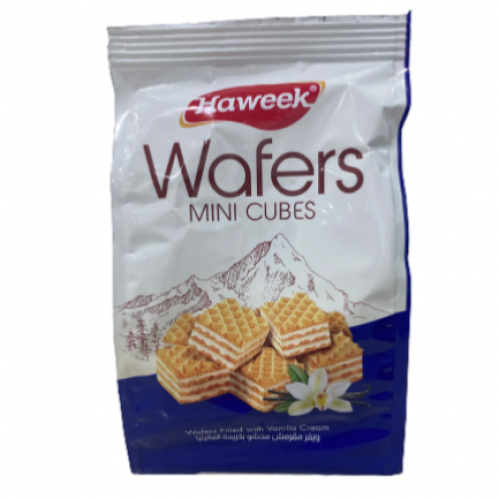 ويفر مقرمش بحشوة كريمة الفانيليا هاويك 100 درام