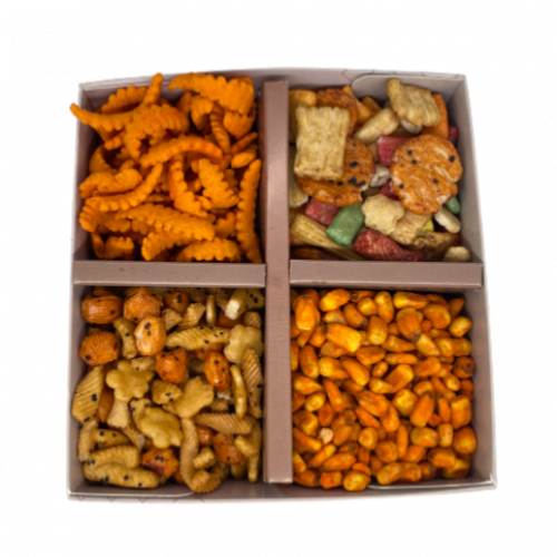 صندوق المكسرات المقرمشة