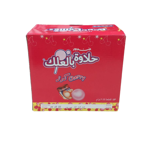 مصاص غندور بنكهة الكرز ( 113 قطعة * 9 جرام )