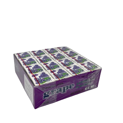 علك ياباني مربع بنكهة العنب علبة 48 حبة