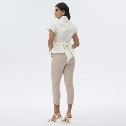 بنطلون بيج سادة