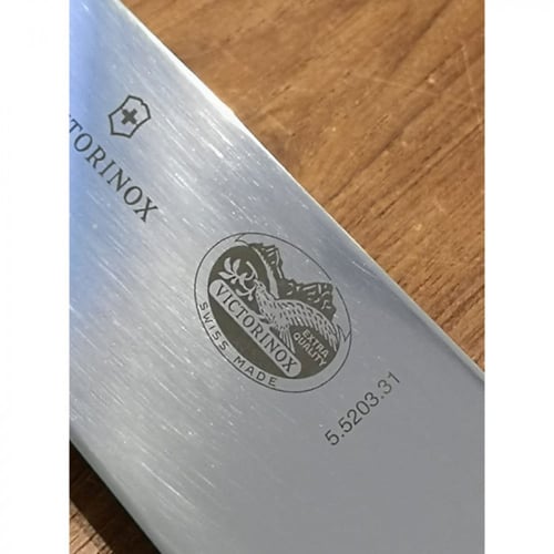 سكين تقطيع اللحم مقاس 31 يد أسود شفره ستانلس ستيل