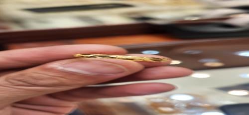 دبلة نسائية عيار ٢١