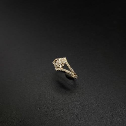 خاتم نسائي-عيار18