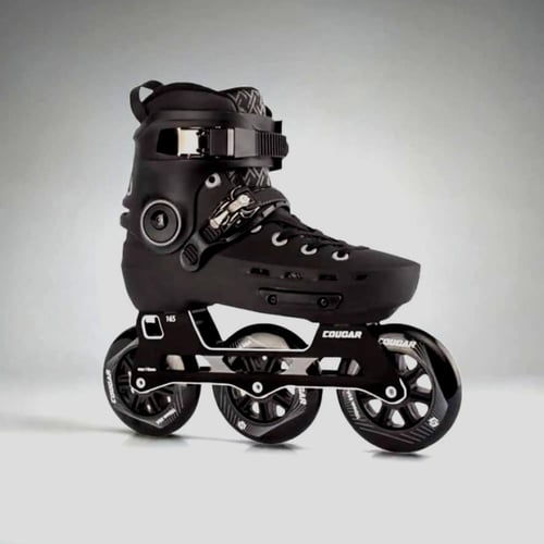 سكيت كوجر 7001 برو 3X110 لون اسود فضي