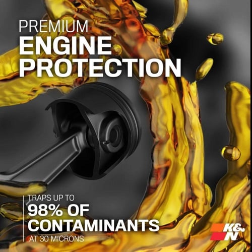فلتر زيت كي ان الرياضي KN-138 عالي الاداء