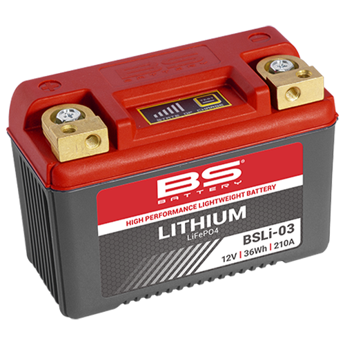 بطارية ليثيوم BSLi-03 للدراجات النارية من بي اس