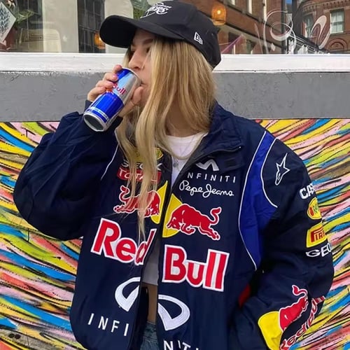 جكيت در بول Red bull racing vintage jacket F1 - Ho...