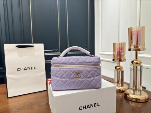 شنطة شانيل فانيتي بنفسجي