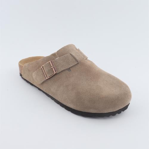 Birkenstock كلوق سويدي فاخر بتفصيل إبزيم أنيق
