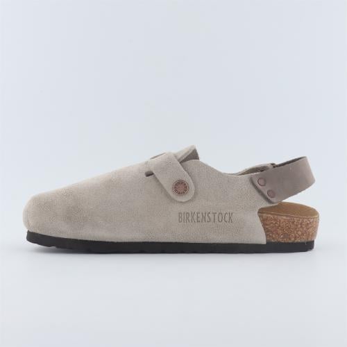 Birkenstock كلوق سويدي فاخر بتفصيل إبزيم أنيق