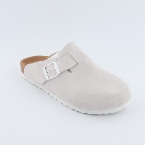 Birkenstock كلوق سويدي فاخر بتفصيل إبزيم أنيق