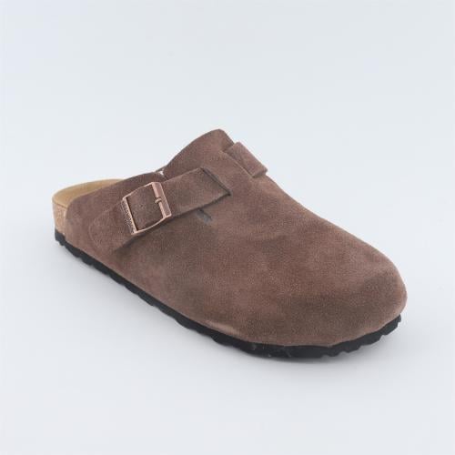 Birkenstock كلوق سويدي فاخر بتفصيل إبزيم أنيق
