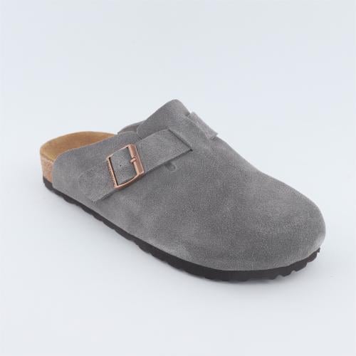 Birkenstock كلوق سويدي فاخر بتفصيل إبزيم أنيق