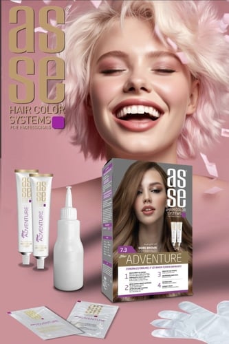 صبغة شعر أشقر نحاسي متوسط 7.3