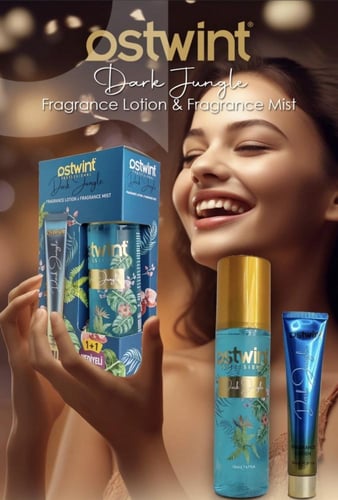 معطر جسم مع لوشن برائحة دارك جنغل