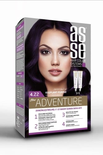 صبغة شعر ارجواني باذنجاني 4.22