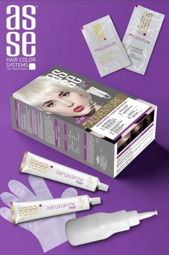 صبغة شعر بلاتيني رمادي 12.01