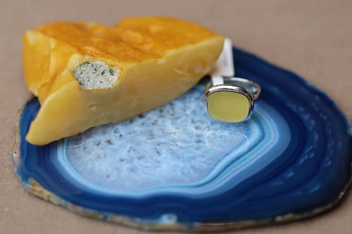 خاتم ملكي G1 كهرمان بولندي