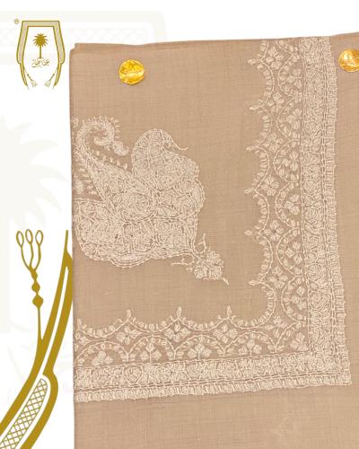 شال باشمينا خاص يدوي كشميري مطرز