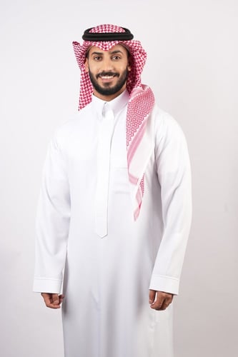 شماغ ملكي خاص بصمة