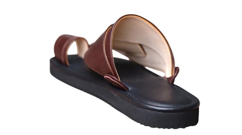 نعال جلد طبيعي إيطالي