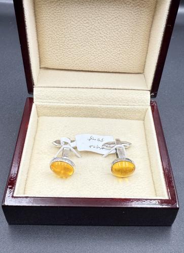 كبك ملكي كهرمان روسي فضة ايطالية