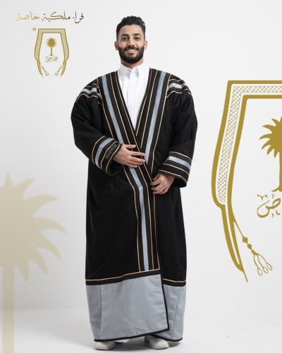 فروة السمو خاصة أسود و رمادي