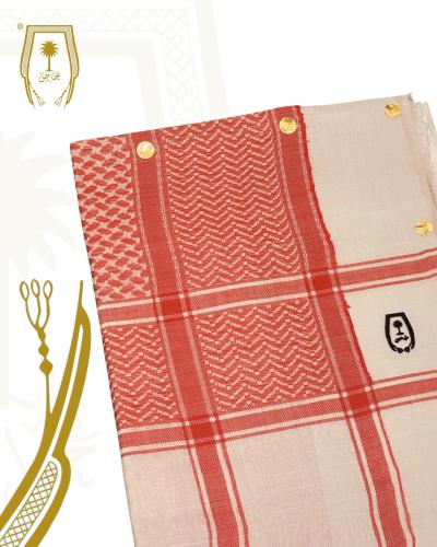 شماغ ملكي خاص شال كشميري جاكار ترمة