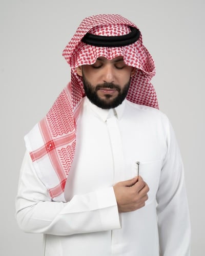 شماغ ملكي خاص الفارس