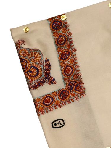 شال كشميري يدوي سيمي باشمينا خاص