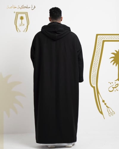 فروة المشلح الخاصة أسود