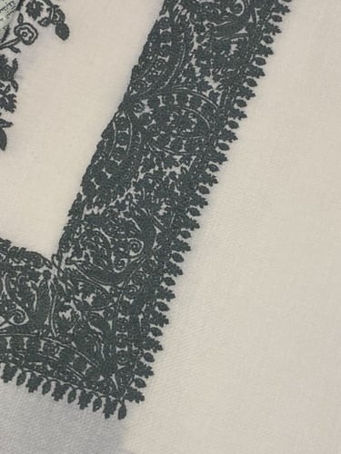 شال كشميري ترمة خاص زيتي