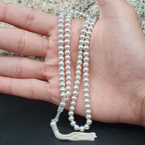 سبحه فضه كامل موديل دائري عدد 99 موديل 6