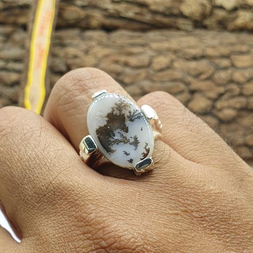 خاتم عقيق مصور تفصيل موديل نجفي ابداع الشريف