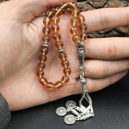 سبحه الكساندلايت متغير اللون عدد 33 خرزه حبه وسط