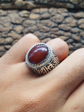 خاتم كبدي صياغه برتاش الشريف