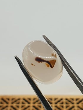 حجر عقيق يماني مصور