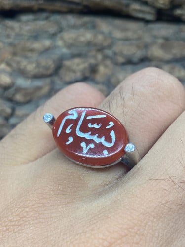 خاتم تايلندي ملكي فضة عيار 925 مقاس 7