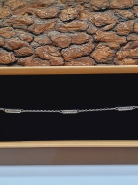 خلخال فضة عيار 925 تصميم انيق