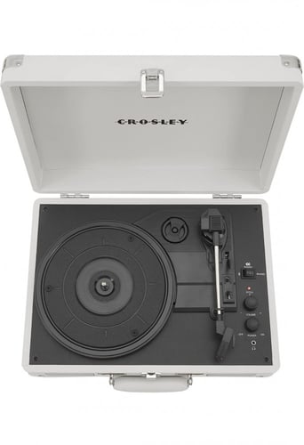 جرامافون اللون الرمادي فاتح