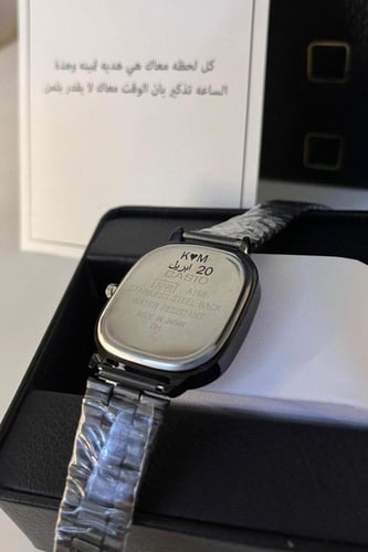 كاسيو LTP نسائي - اسود مينا اخضر