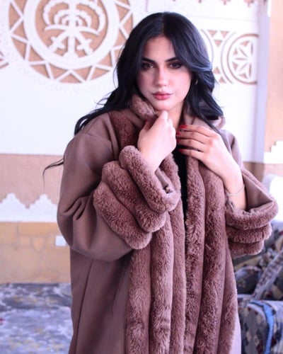 فروة جوخ نسائي شتوية فرو ناعم