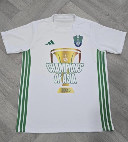 تيشيرت أبطال آسيا النخبه الاسيويه الجديد لون أبيض