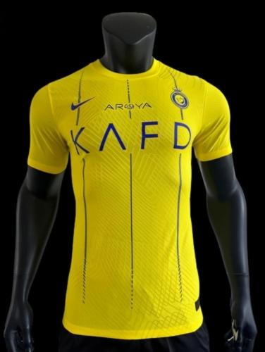 تيشيرت النصر الجديد لون أصفر مقاس رجالي ولادي 2023...