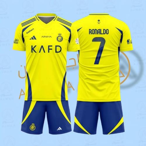 طقم النصر الجديد لون أصفر 2025